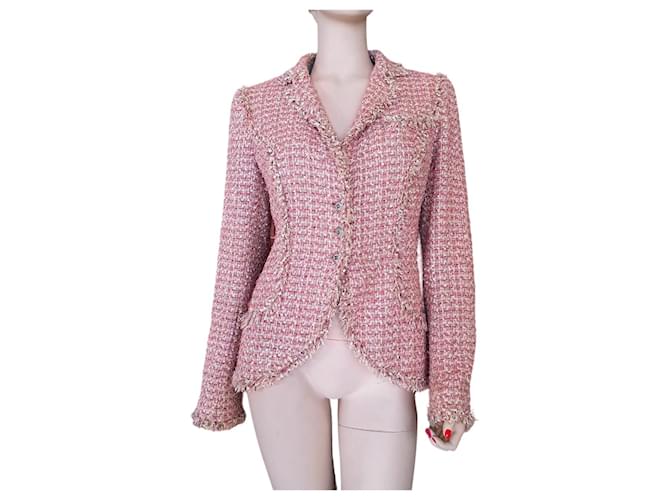Chanel 2026 Jacket Pink Tweed Wool