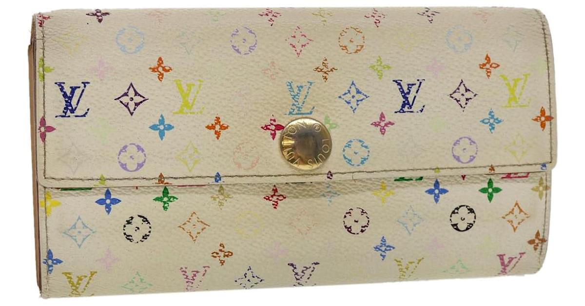 LOUIS VUITTON Monogram Dentelle Portefeuille Sarah Wallet M95390 LV Auth  rz156