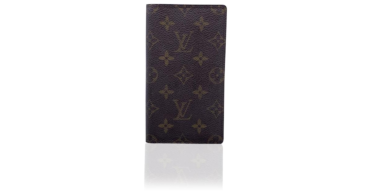 Louis Vuitton Vintage Monogram Canvas Vertical Bifold Long Wallet Brown  Cloth ref.669289 - Joli Closet
