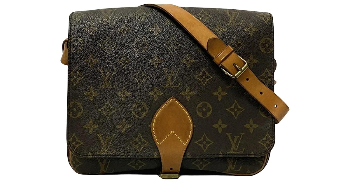 Louis Vuitton Cartouchiere Mm M51253 Monogram Sl1900 Shoulder Bag