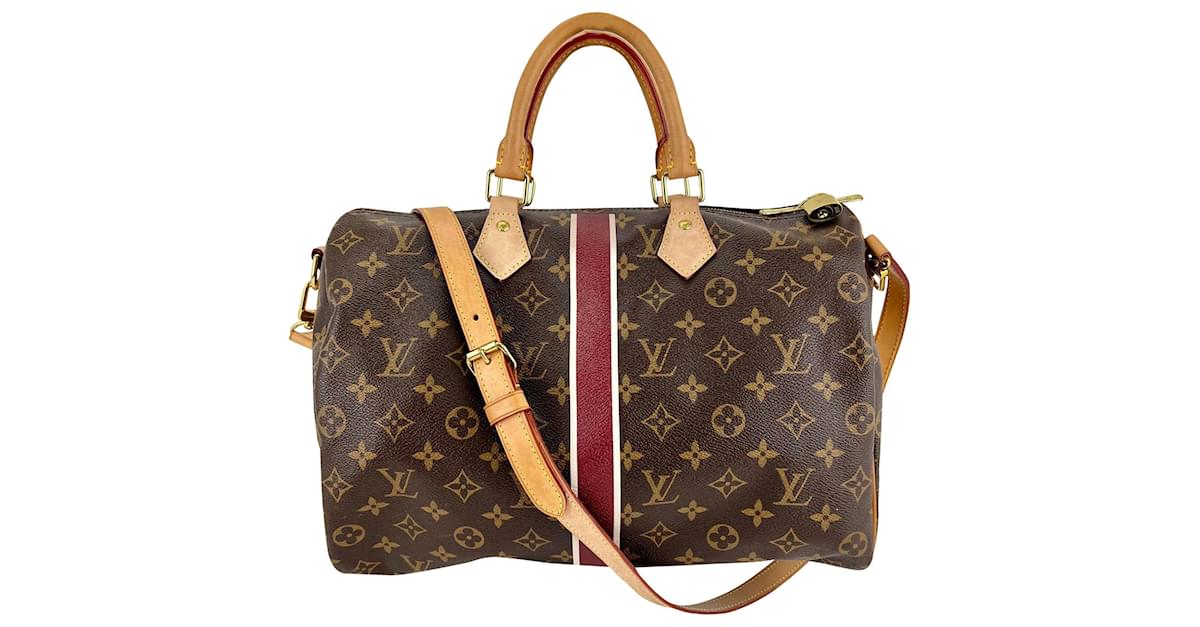 Speedy 35 My LV Heritage Monogram - Bags - Personalization Leather