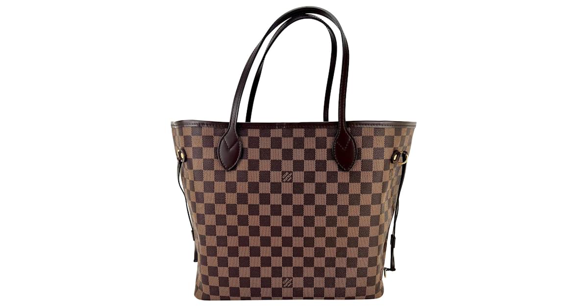 Louis Vuitton Neverfull MM Brown Damier Ebene Canvas Tote W/Organizing  Insert Pre-owned Cloth ref.674162 - Joli Closet