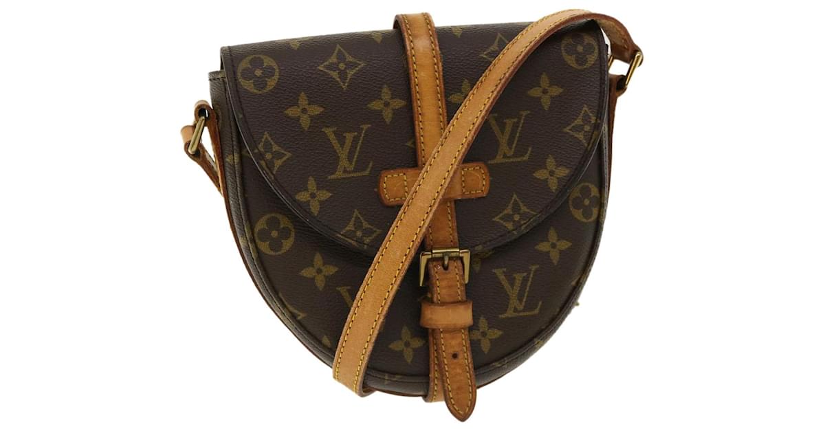 Auth Louis Vuitton Monogram Chantilly PM Shoulder Cross Bag M51234