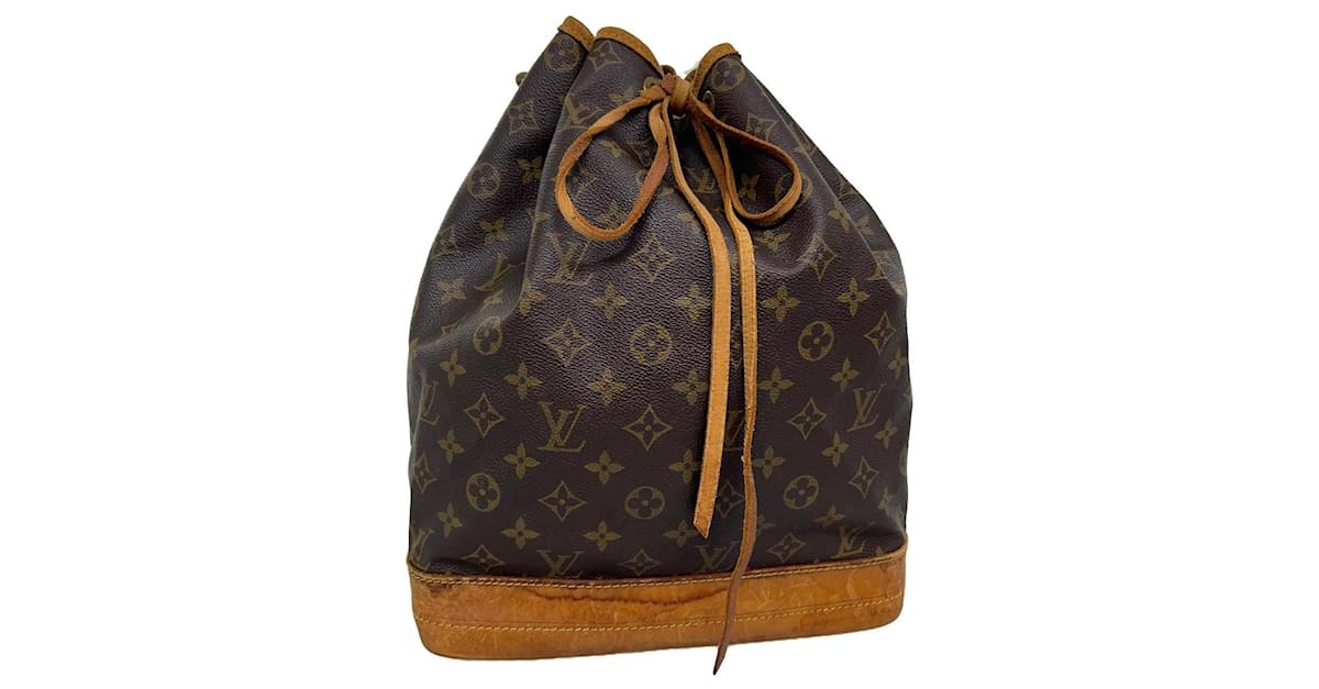 LOUIS VUITTON Monogram Noe Shoulder Bag M42224 LV Auth 46493 Cloth