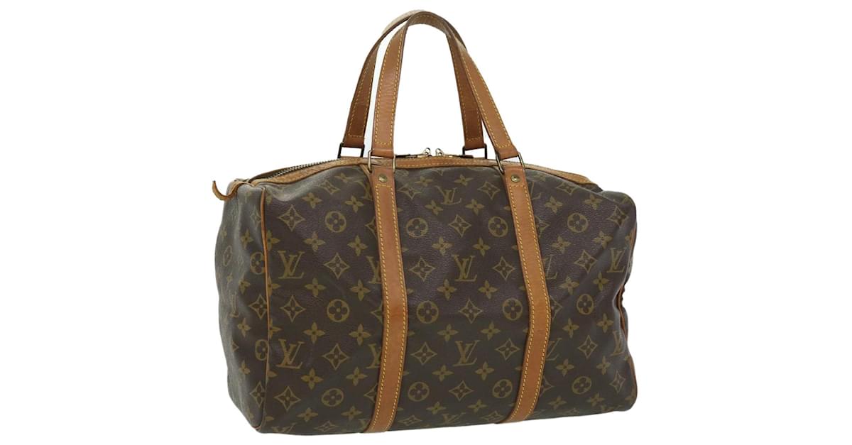 Louis Vuitton Monogram Sac Souple 35 Boston Bag M41626