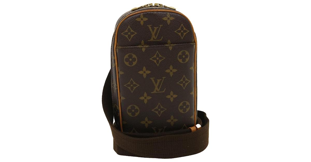 LOUIS VUITTON Monogram Pochette Gange Shoulder Bag M51870 LV Auth pt1407  Cloth ref.680570 - Joli Closet