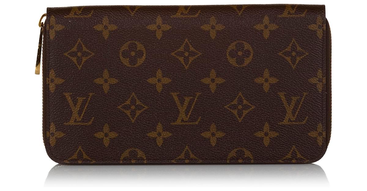 Louis Vuitton Zippy Wallet Brown Monogram