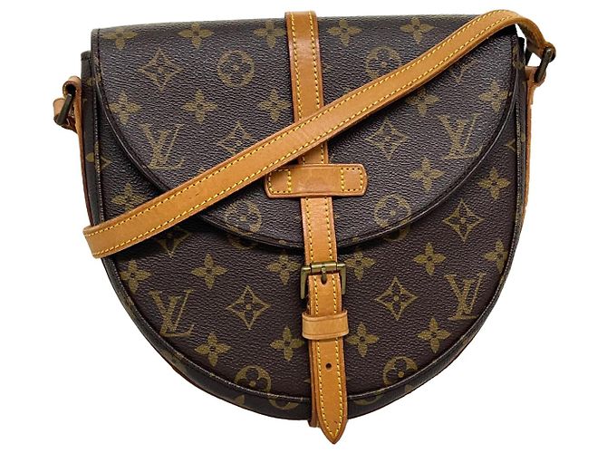 LOUIS VUITTON Monogram Chantilly MM Shoulder Bag M51233 LV Auth 