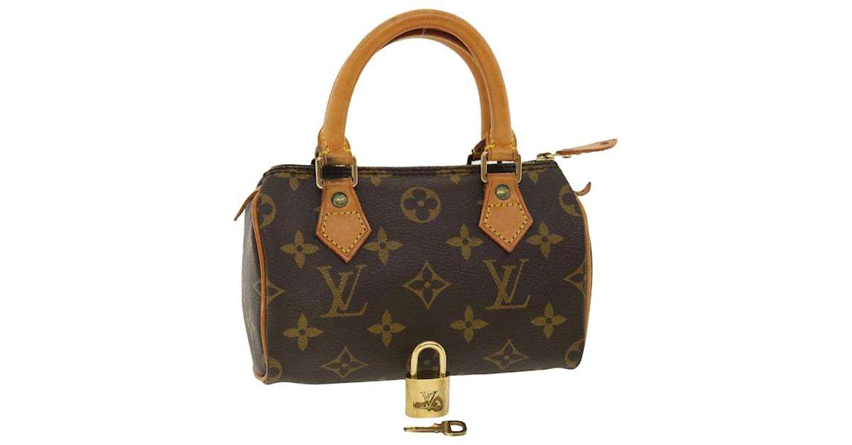 LOUIS VUITTON Monogram Mini Speedy Hand Bag 2way M41534 LV Auth ki2480  Cloth ref.710725 - Joli Closet