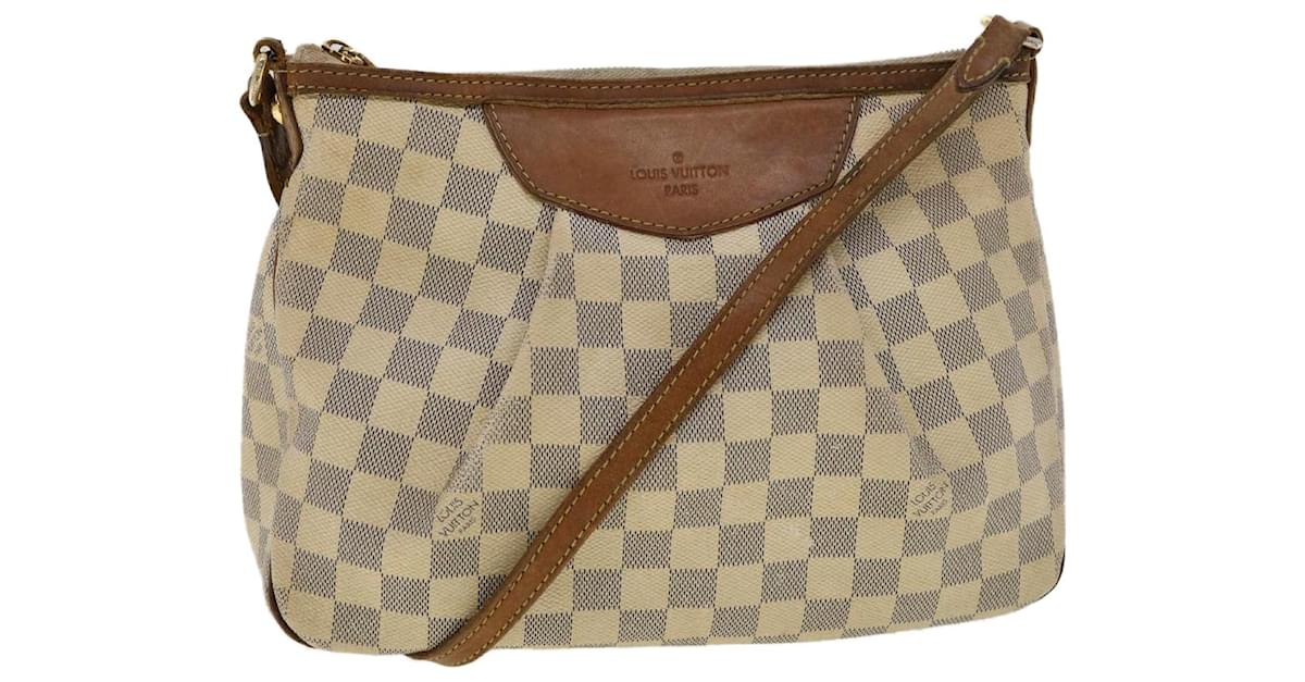 LOUIS VUITTON Damier Azur Siracusa PM N41113 LV Crossbody Bag