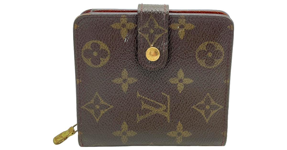 Louis Vuitton Brown Monogram Zippy Small Wallet Cloth ref.685414