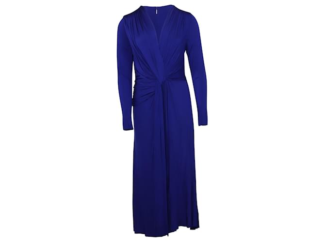 Jason Wu Collection Butterfly Twist Drape Dress in Blue Viscose Cellulose  fibre ref.JC686331 (Sold) - Joli Closet