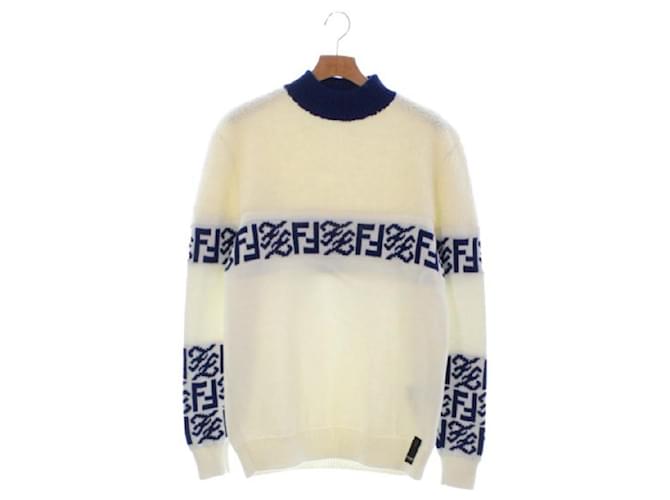 Suéter Fendi Blanco Lana Joli Closet