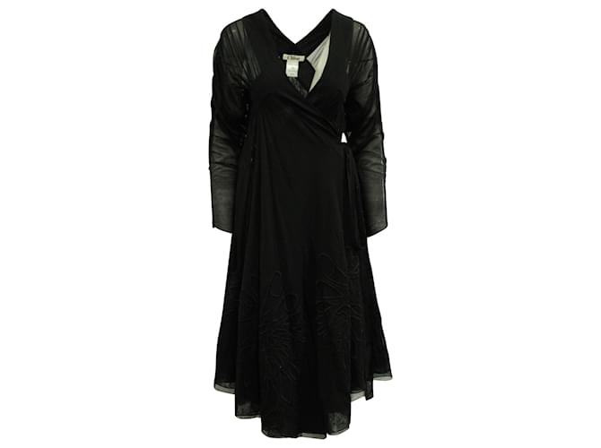 Chemise De Spectacle Taffetas Fille - Royal Highness - Manches Transparentes - Noir - NEUF