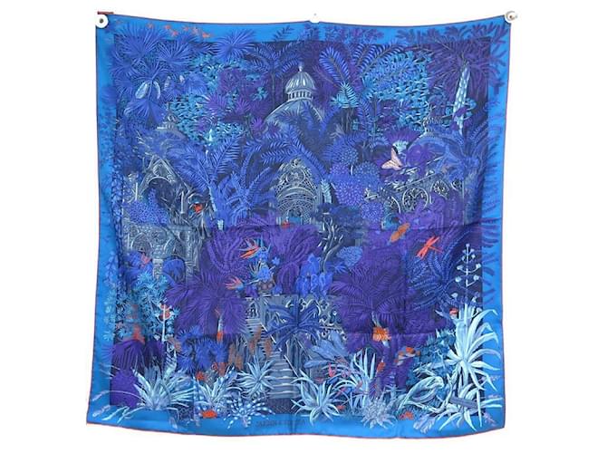 HERMES エルメス JARDIN a SINTRAカレ90 ブルー HERMES エルメス JARDIN a SINTRAカレ90 ブルー バイセル公式