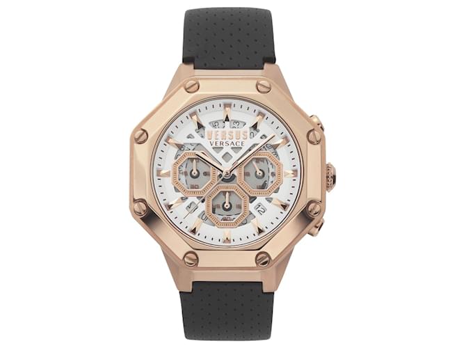 Montre Versus Versace Palestro en cuir Joli Closet - Main Image