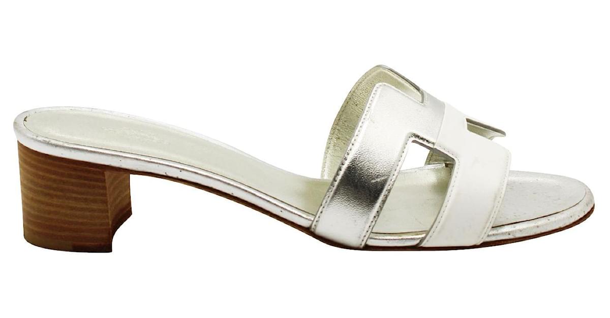 Hermes Bicolor Oasis Sandal 39 – THE CLOSET