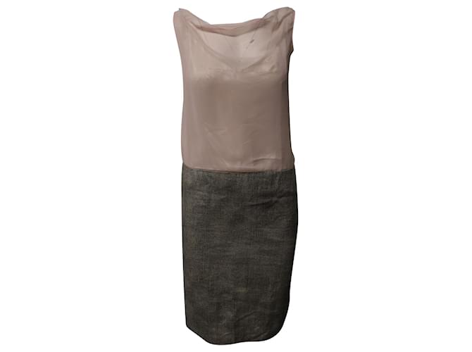 Roland Mouret Cowl Dress in Pink Chiffon ref.696870 - Joli Closet