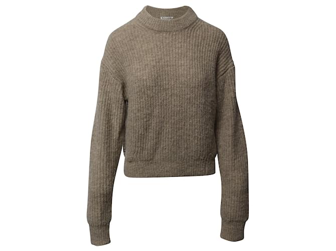 Turtleneck Sweater Reformation Alpaca Sweater Reformation Tan