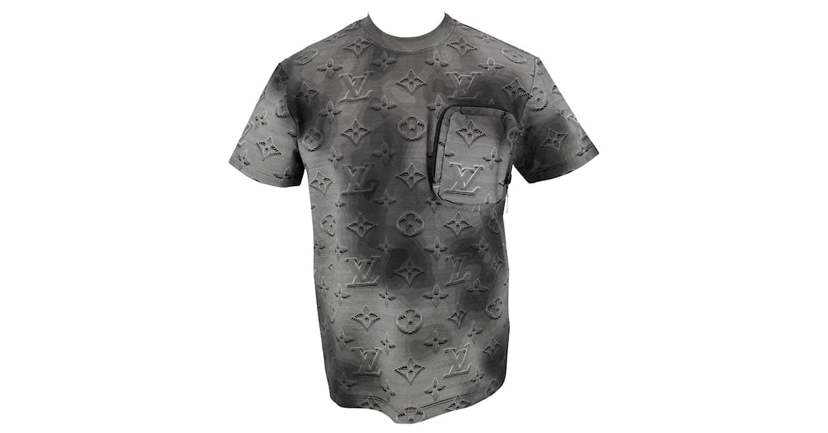 Camisetas Louis vuitton Gris talla M International de en Algodón - 35657237