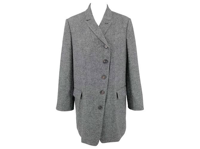 Veste Brunello Cucinelli en laine et cachemire mélangés gris ref.698420 ...