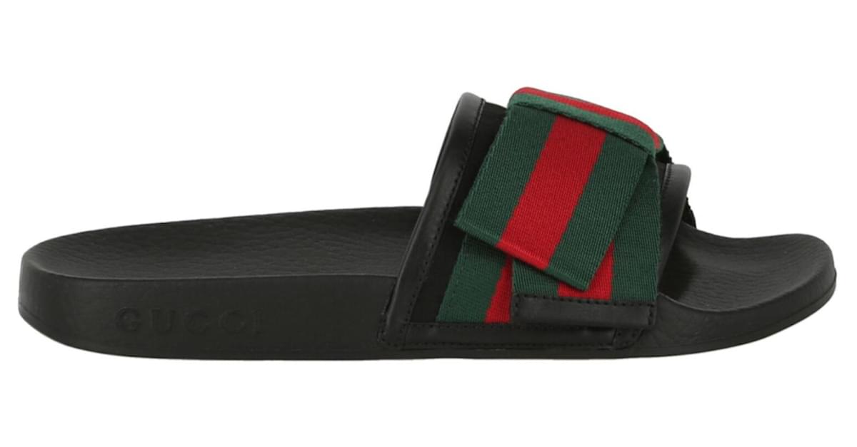 Gucci flip flops fashion with bow