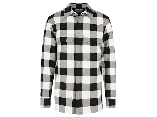 Bottega Veneta Women Multicolor Overshirt With Pointed Collar In Brushed Wool Woman