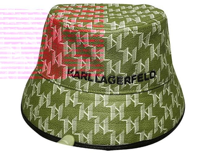 関税送料無料【KARL LAGERFELD】K/MONOGRAM SHEARL BUCKET HAT KARL LAGERFELD K/MONOGRAM SHEARL BUCKET HAT | 帽子
