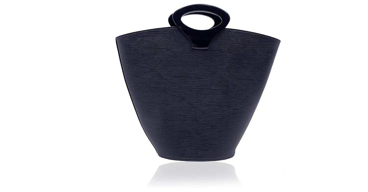 Louis Vuitton Noctambule EPI Leather Tote Bag Black