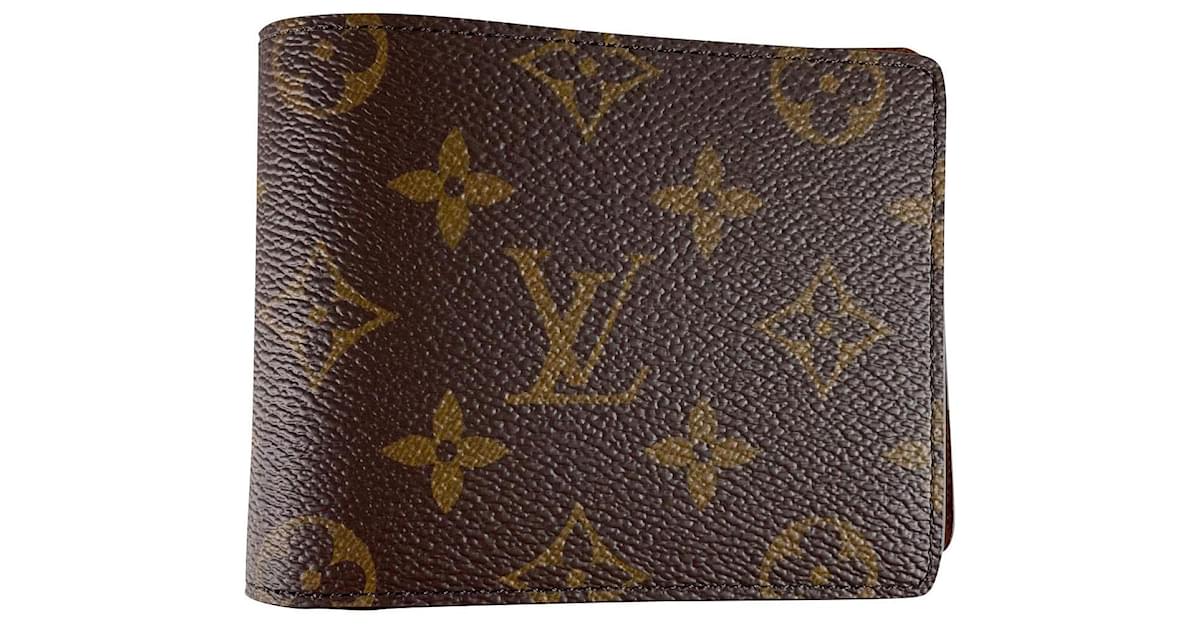 Louis Vuitton Portefeuille Multiple in Brown