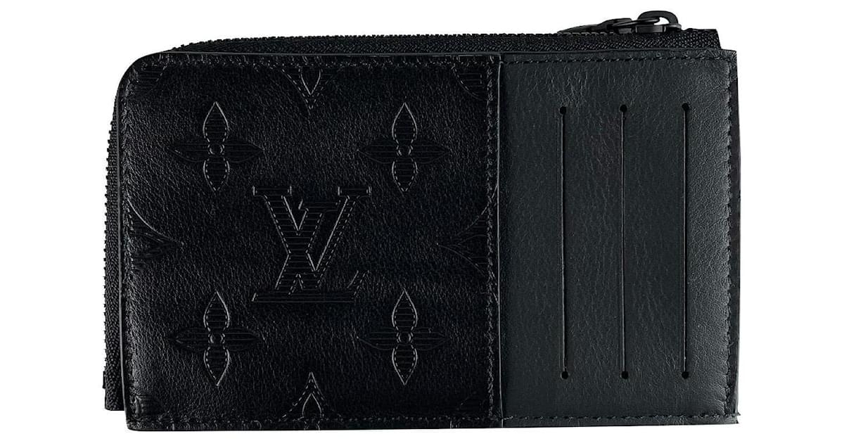 Louis Vuitton Portefeuille Hybrid Black Leather ref.712482 - Joli Closet