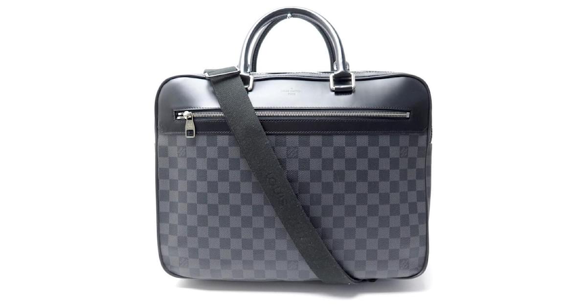 Louis Vuitton Damier Cobalt Canvas Porte-Documents Business Briefcase Bag -  Yoogi's Closet