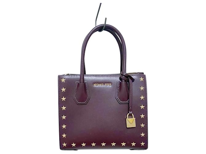 Handbags Michael Kors Purple Leather ref.JC719646 (Sold) - Joli Closet