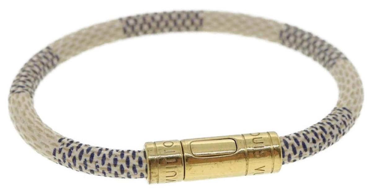 Louis Vuitton Damier lederen armband – oldnewbyflow