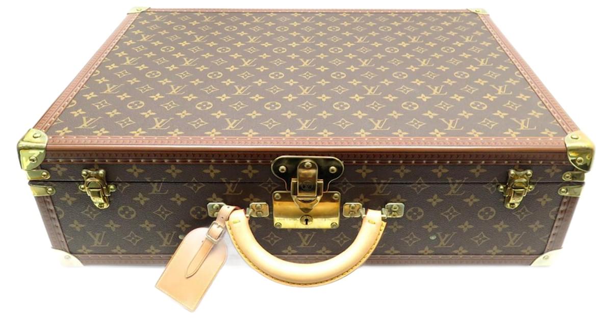 Louis Vuitton Bisten 60 Trunk Luggage Suitcase Monogram M21326