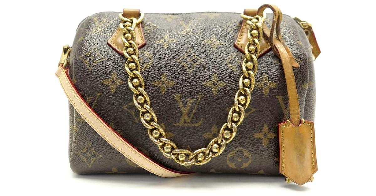 Louis Vuitton Monogram Chain Speedy 20 - Shop Authentic Louis Vuitton