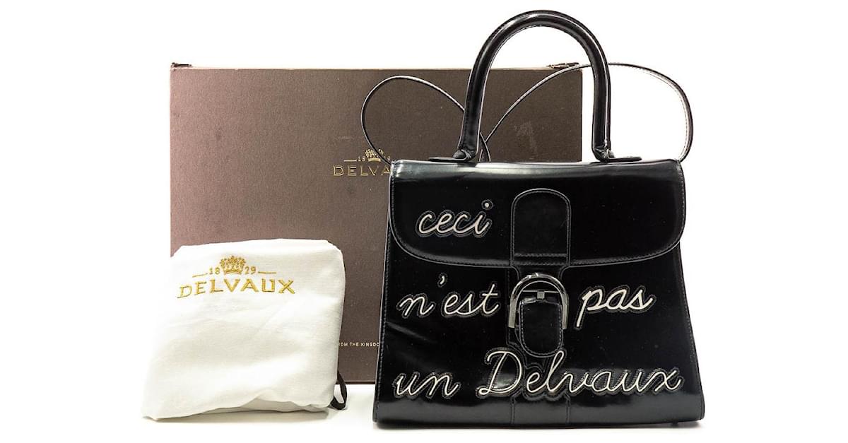 Delvaux Limited Edition L'Humour Delvaux Brillant MM Bag