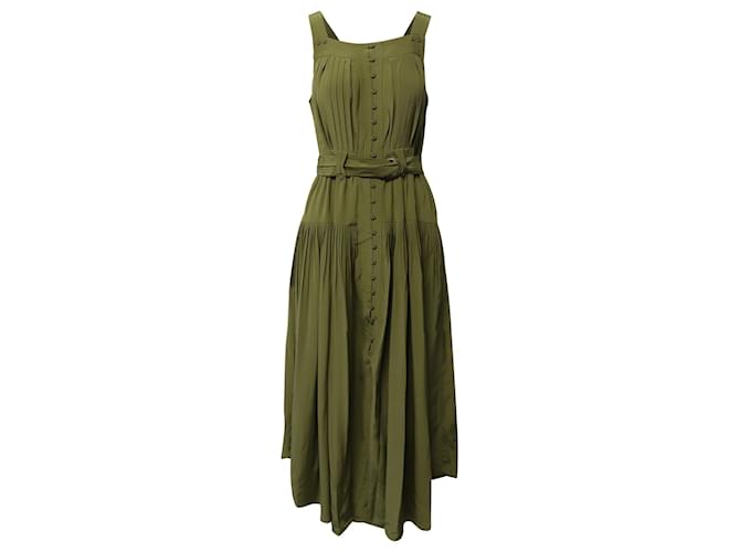 hunter green uniform dress Hunter Green Collared Oversized Maternity Midi Dress – PinkBlush