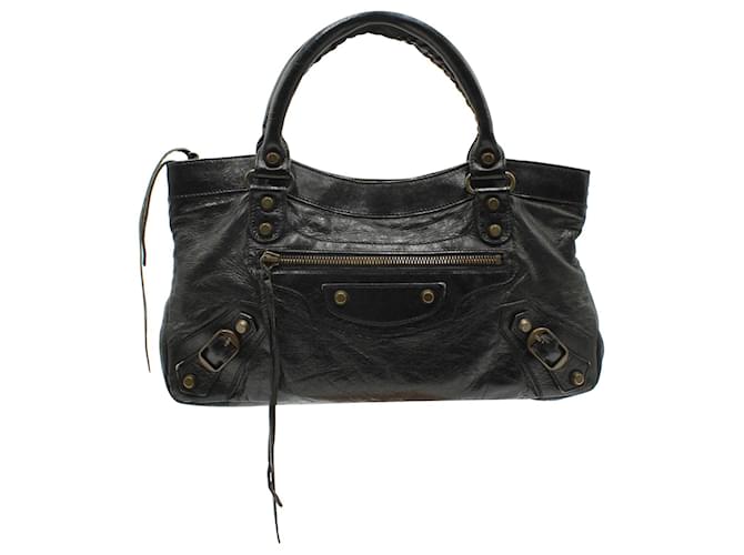 BALENCIAGA The First City 2way Bag Black