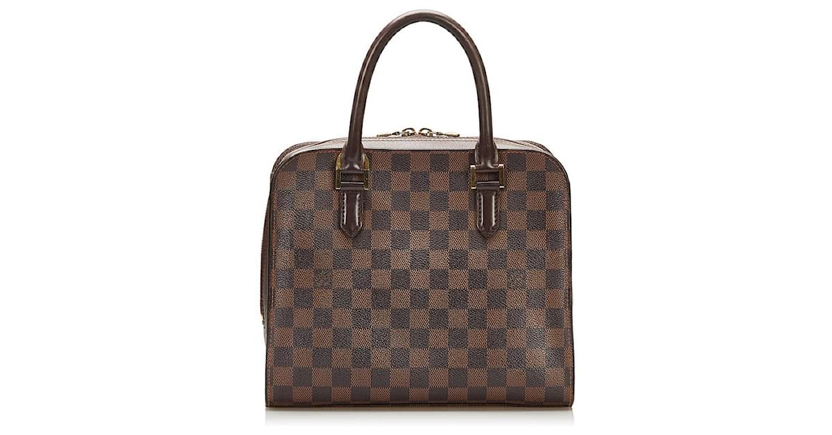 Louis Vuitton Damier Ebene Triana N51155 Brown Cloth ref.734408