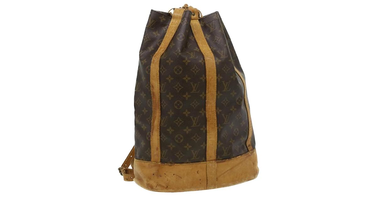 LOUIS VUITTON Monogram Randonnee GM Shoulder Bag M42244 LV Auth