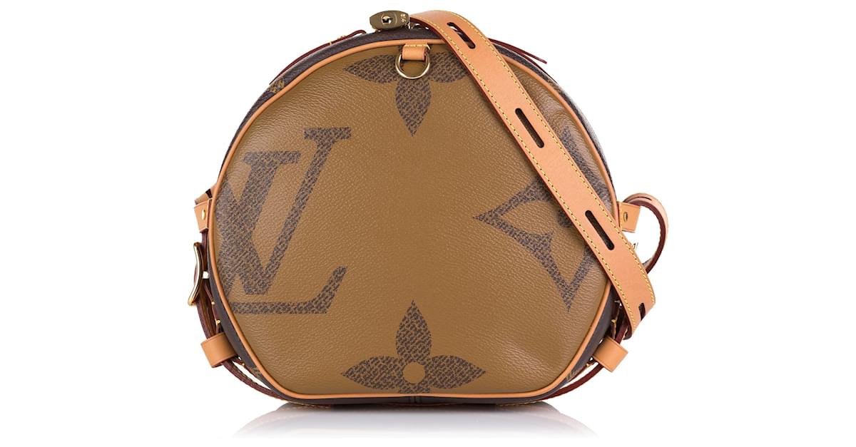Louis Vuitton Brown Reverse Monogram Boite Chapeau Souple Bag