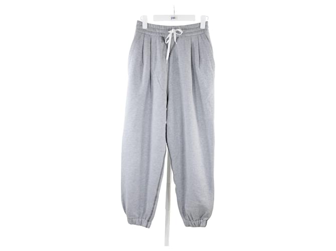 Miu Miu trousers 34 Grey Cotton ref.738983 - Joli Closet