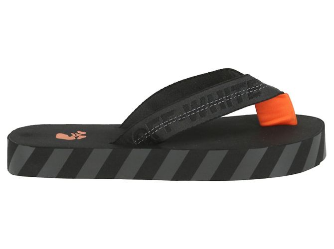 Off White Off-White Industrial Belt Flip Flop Multiple  display picture 1
