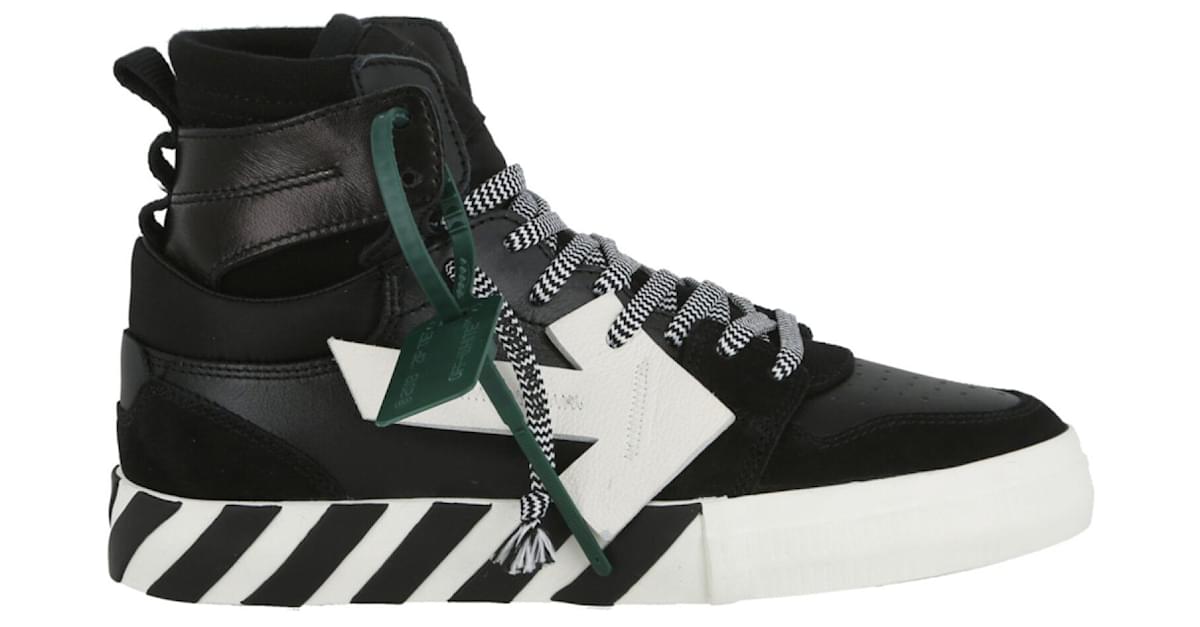 Off white hotsell vulcanized high top