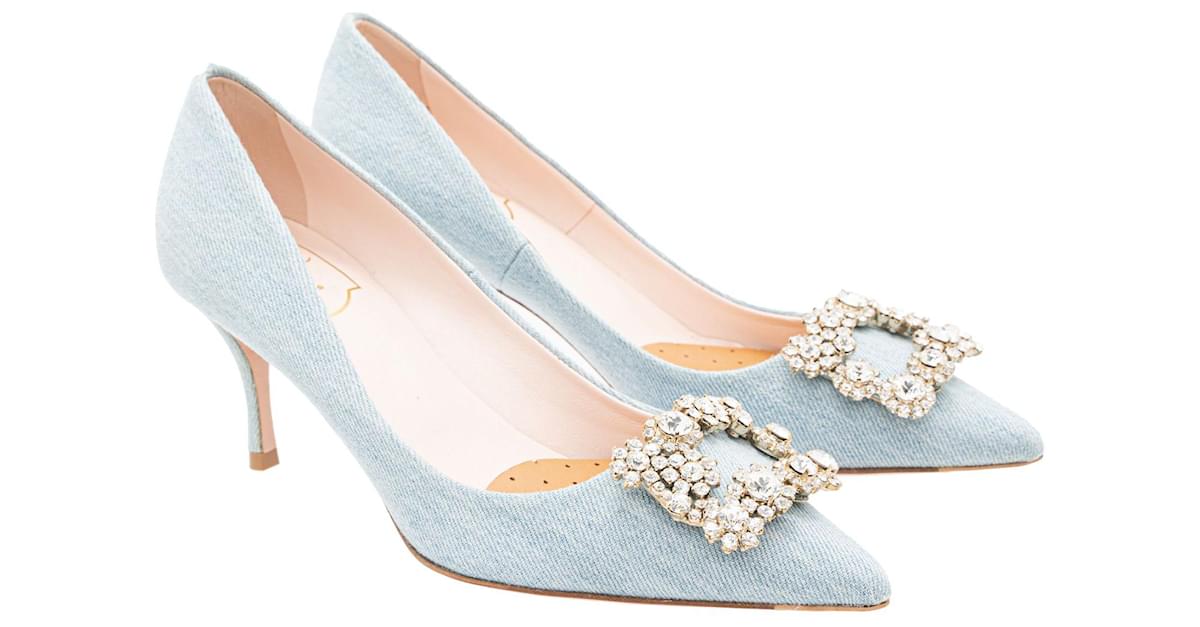 Manolo blahnik clearance hangisi denim