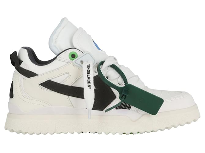 Off White Baskets mi-hautes en éponge blanc cassé ref.740934 - Joli Closet