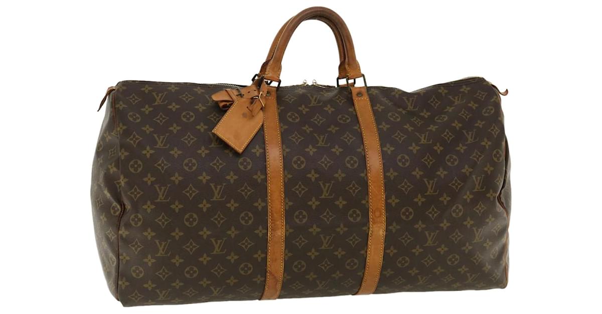 Louis Vuitton Monogram Keepall 60 Boston Bag M41422 LV Auth 48088 Cloth  ref.1010164 - Joli Closet