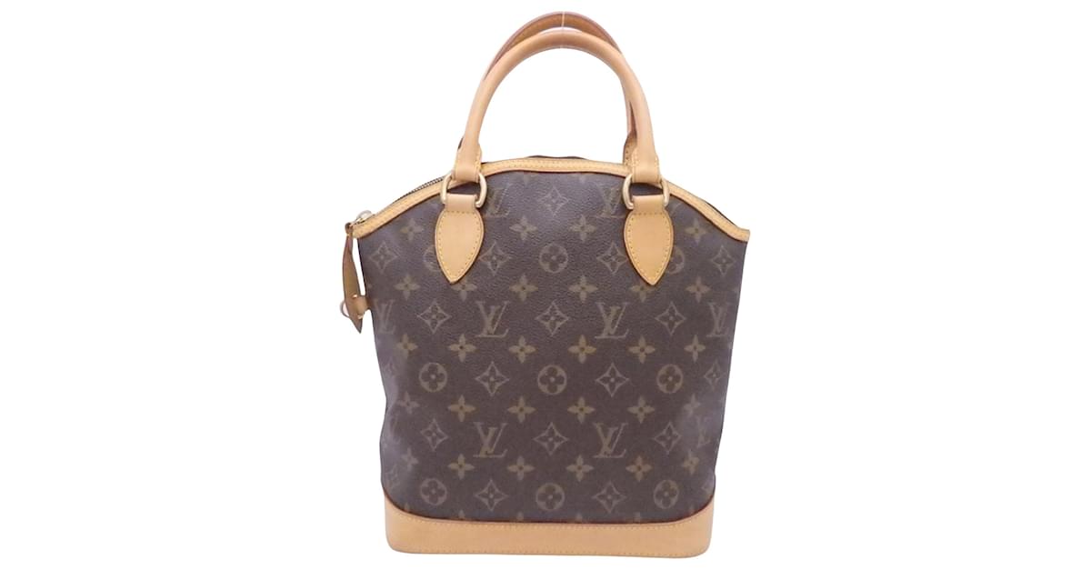 Louis Vuitton Lockit PM Monogram bag Dark brown Cloth ref.87939 - Joli  Closet