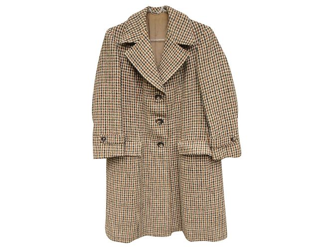 Manteau Femme Fablor Pell En Véritable Peau D'agneau – Taille 38, Marron | Doublure Laine | Occasion Très Bon état